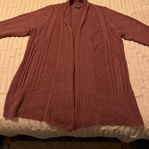 Beautiful Terracota Casual Long Knit Sweater.
